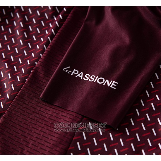 2019 Cycling Jersey La Passione Red Short Sleeve And Bib Short